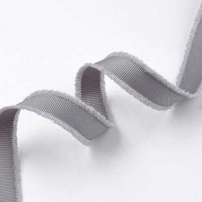 Ausgefranste Ripsbänder aus Polyester&nbsp;ORIB-E001-16mm-017A-1