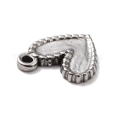 Подвески из нержавеющей стали 304 кабошоны оправы для эмали STAS-B024-09P-1