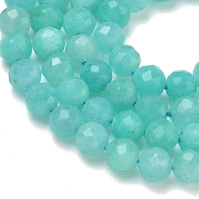 Природных амазонит бисер нитей&nbsp;G-B168-A13-5mm-1