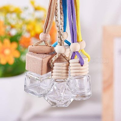 Car Aroma Essential Oil Perfume Bottle Diffuser Air Freshener with