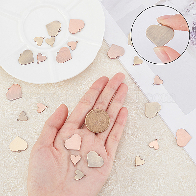 24шт 4 стильные латунные подвески KK-CA0001-30-1