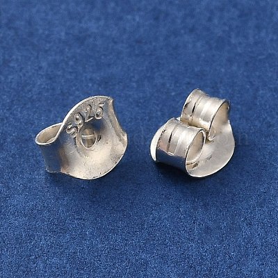 925 Reibungsohrmutter aus Sterlingsilber&nbsp;STER-G041-01-1