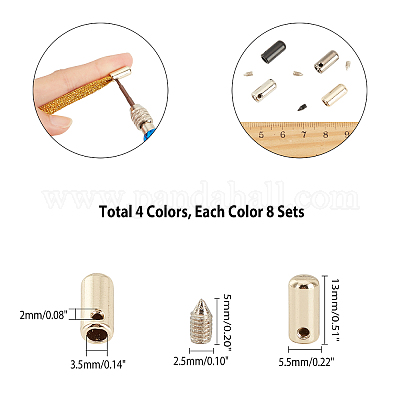 Заглушки из цинкового сплава PALLOY-PH0001-45-1