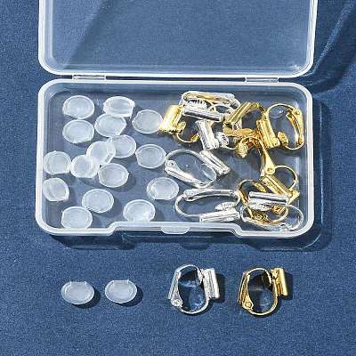 12шт 2 цвета латунные клипсы конвертеры выводы KK-FS0001-30-1