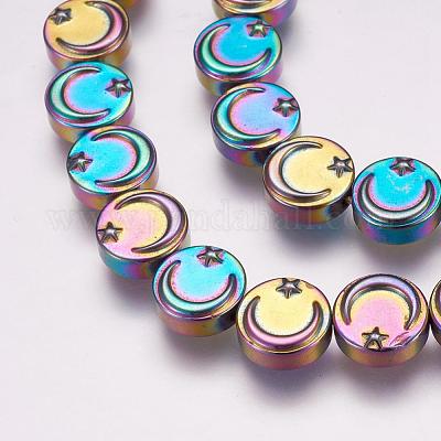 Rainbow Magnetic Hematite Beads 4mm (round)