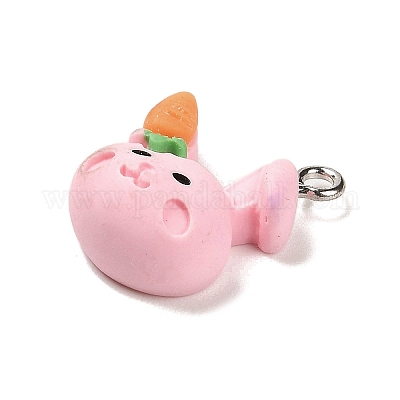 Подвески из непрозрачной смолы RESI-G097-01A-1