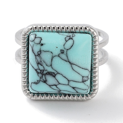 Кольцо из нержавеющей стали 304 RJEW-B059-10P-02-1