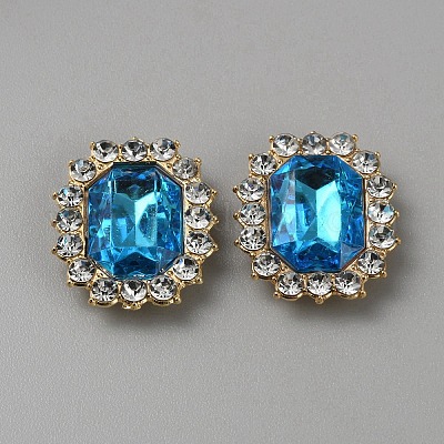 Кабошоны из стекла ALRI-WH0008-40A-1