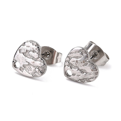 Фурнитура для сережек-гвоздиков из нержавеющей стали марки 304 STAS-I183-05A-P-1