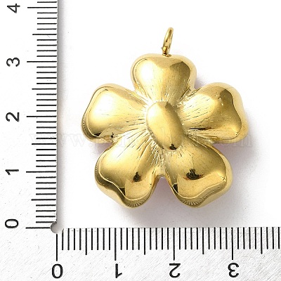 Подвески из нержавеющей стали 304 с эмалью STAS-P376-01G-D-1