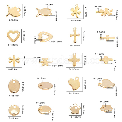 Подвески из нержавеющей стали 201 и 304 STAS-P142-M01-1