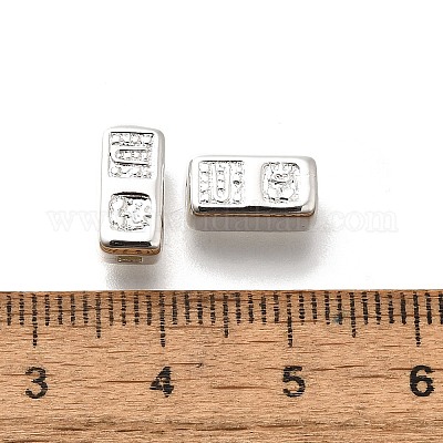 Латунные бусины KK-K378-71S-1