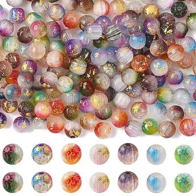 141 шт. 3 пакета бусин кошачий глаз&nbsp;CE-YW0001-02A-1