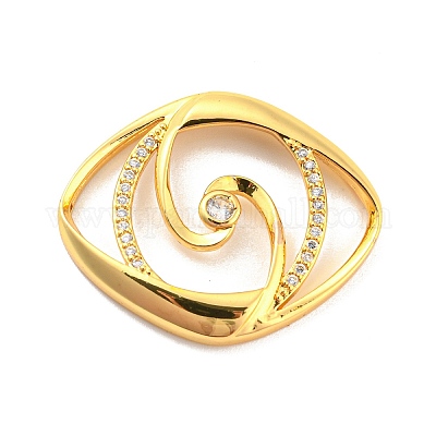 Кабошоны из латуни KK-P243-06G-1