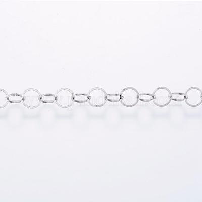 Устойчивые к потускнению цепи Rolo ручной работы из нержавеющей стали 304 CHS-H007-59P-1
