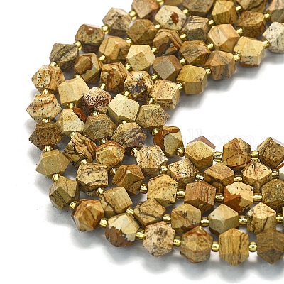 Естественного изображения яшмы бисер нитей G-I376-A65-01-1