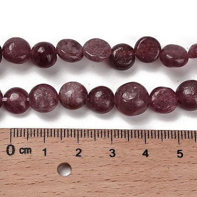 Природного кварца клубники нитей бисера G-P497-01E-88-1