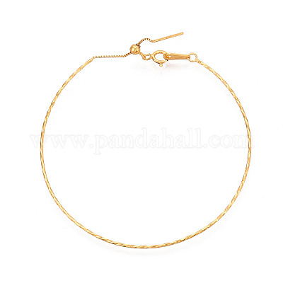 Регулируемый браслет-слайдер из стерлингового серебра STER-N016-52G-1