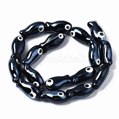 Бусины из фарфора и керамики ручной работы X1-PORC-T006-03A-1