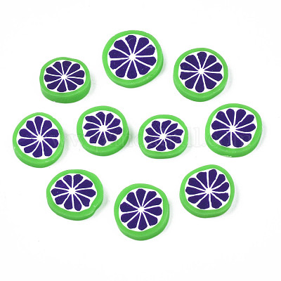 Кабошоны из полимерной глины ручной работы CLAY-N006-63-1