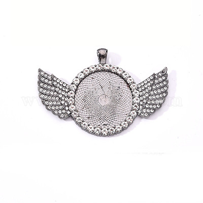 Сеттинги для кулона(кабошонов) PALLOY-S107-003A-B-RS-1