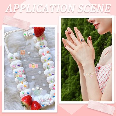 Кабошоны из прозрачной смолы CRES-SC0002-83-1