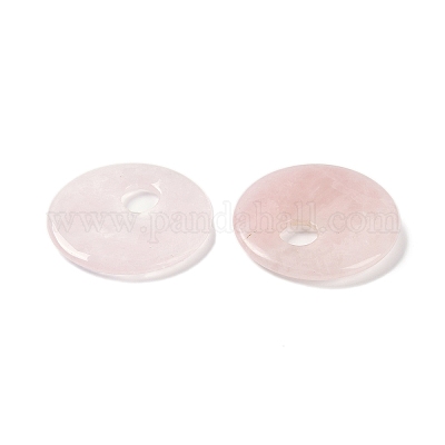 Природного розового кварца подвески G-C140-10C-1