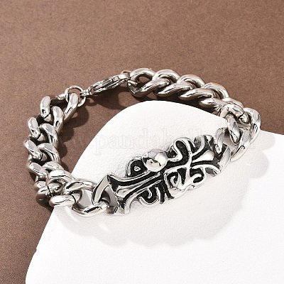 Браслеты из нержавеющей стали 304 BJEW-D379-12ASP-1