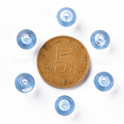 Прозрачные акриловые бусины MACR-S370-A8mm-749-1