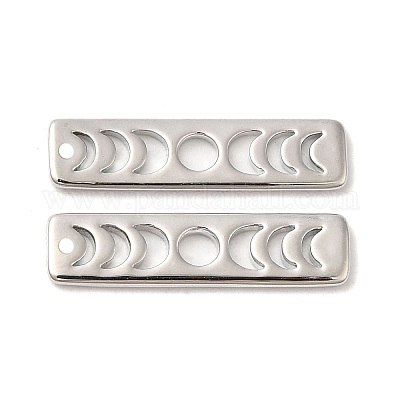 Покрытие стойки латунные подвески с фазой луны KK-H756-01P-A-1