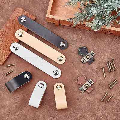 Дверные ручки из искусственной кожи FIND-WH0052-51B-1