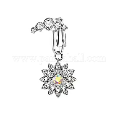 Латунные кольца с прозрачными кубическими цирконами и паве FS-WG683DA-10-1