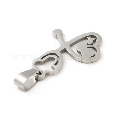 Подвески из нержавеющей стали 201 STAS-D190-09P-1