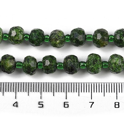 Нити бусин из натуральной кунжутной яшмы G-H057-A21-07-1