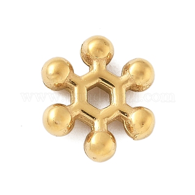 Бусины из нержавеющей стали 304 STAS-S185-03G-1