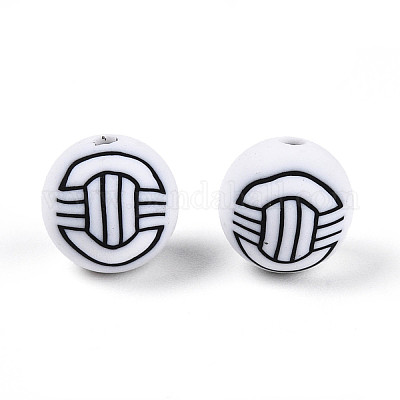 Бусины из полимерной глины  CLAY-N014-02A-09-1