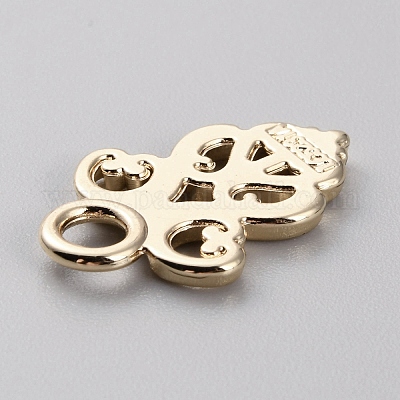 Застежки-защелки из сплава FIND-WH0419-08KCG-1