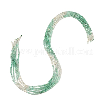 Натуральные изумрудные бисерные пряди G-L634-D13-2.5x2.5mm-1