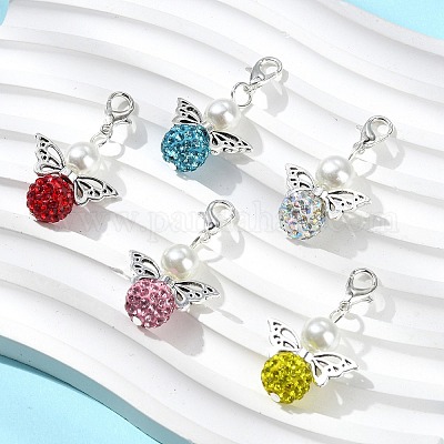 5 шт. 5-цветная полимерная глина HJEW-JM02633-1