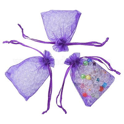 Мешочки из органзы для хранения украшений OP-YW0001-01B-04-1