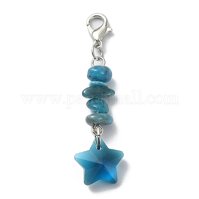 Комплекты украшений с подвесками из драгоценных камней и бисером HJEW-JM01116-1