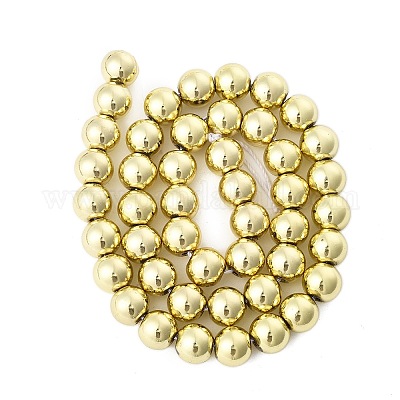 Синтетических немагнитных гематит бисер нитей G-M095-A01-01LG-1