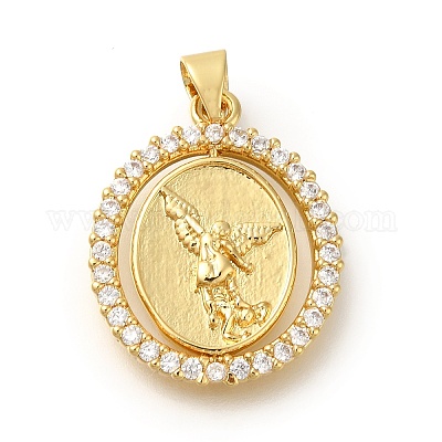 Реечное покрытие латунь с подвесками из кубического циркония KK-Z086-33G-14-1