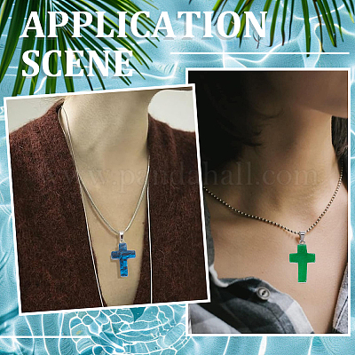 24шт 12 стиля подвески с драгоценными камнями G-SC0003-17-1