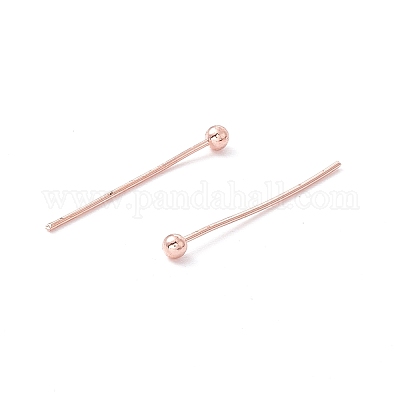 Контакты латунь шаровой головкой&nbsp;LS-KK-WH0058-02A-RG-1