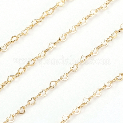 Латунные сердечные цепи CHC-D026-15C-G-1
