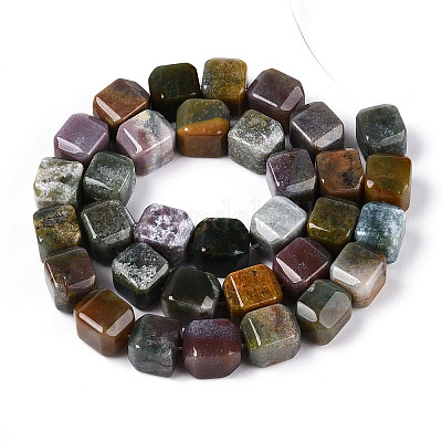 Природного индийского агата бисер нитей G-N353-03A-02-1