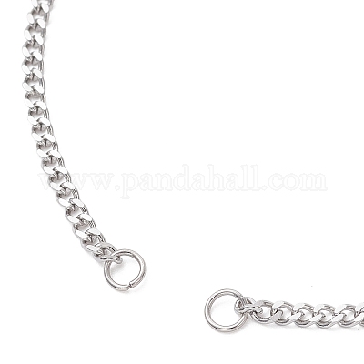 Изготовление браслета-слайдера из нержавеющей стали 304 толщиной 2.5 мм AJEW-JB01455-1