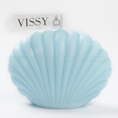 Бездымные свечи для ароматерапии в форме раковины DIY-C001-06E-1