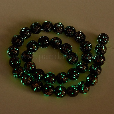 Ручной золотой песок бусины бисер нитей LAMP-P051-L04-12mm-1